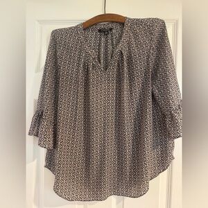 Roz & Ali Monochrome Floral Top